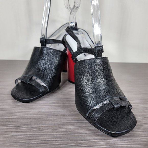 Jeffrey Campbell Slingback Sandal, Black Size 9.5 - Picture 4 of 12